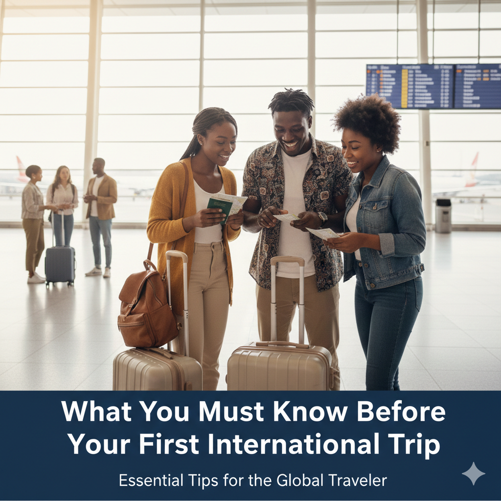 What You Must Know Before Your First International Trip